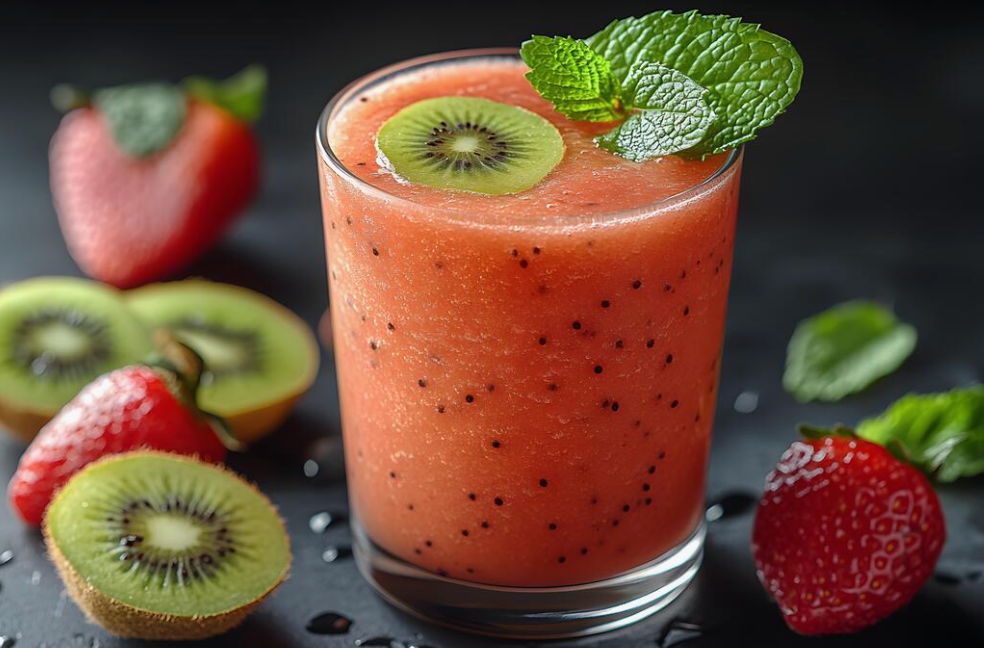 Strawberry Kiwi Smoothie