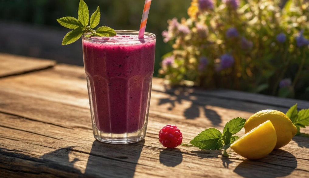 Raspberry Lemon Smoothie