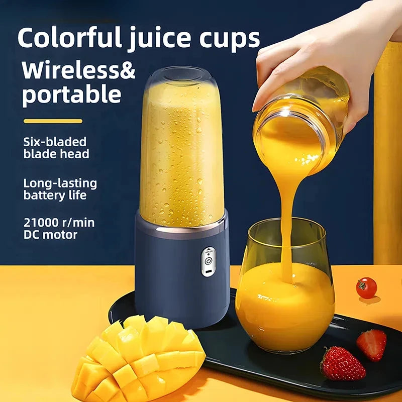 Portable electric juicer